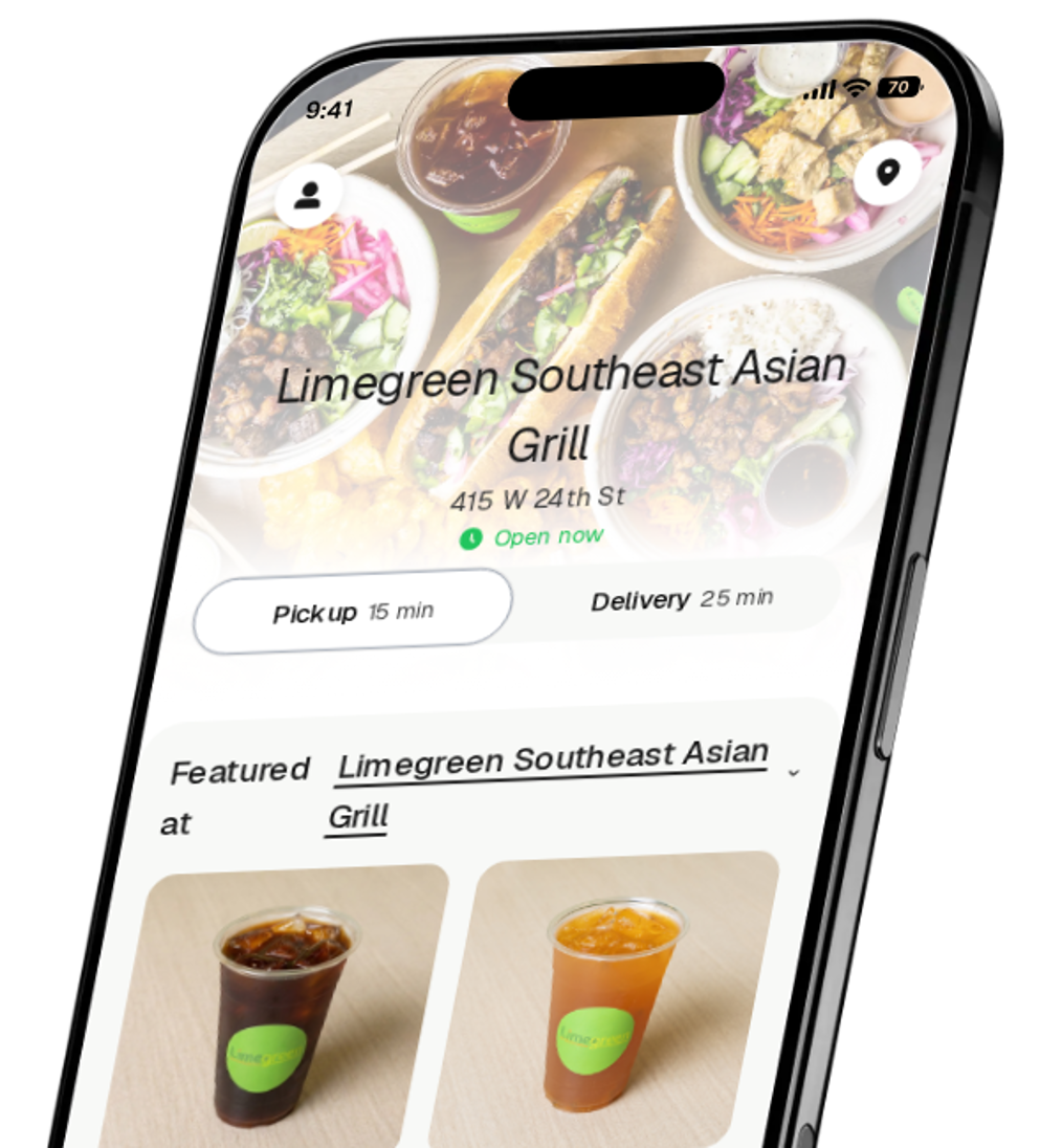 Limegreen Southeast Asian Grill app preview