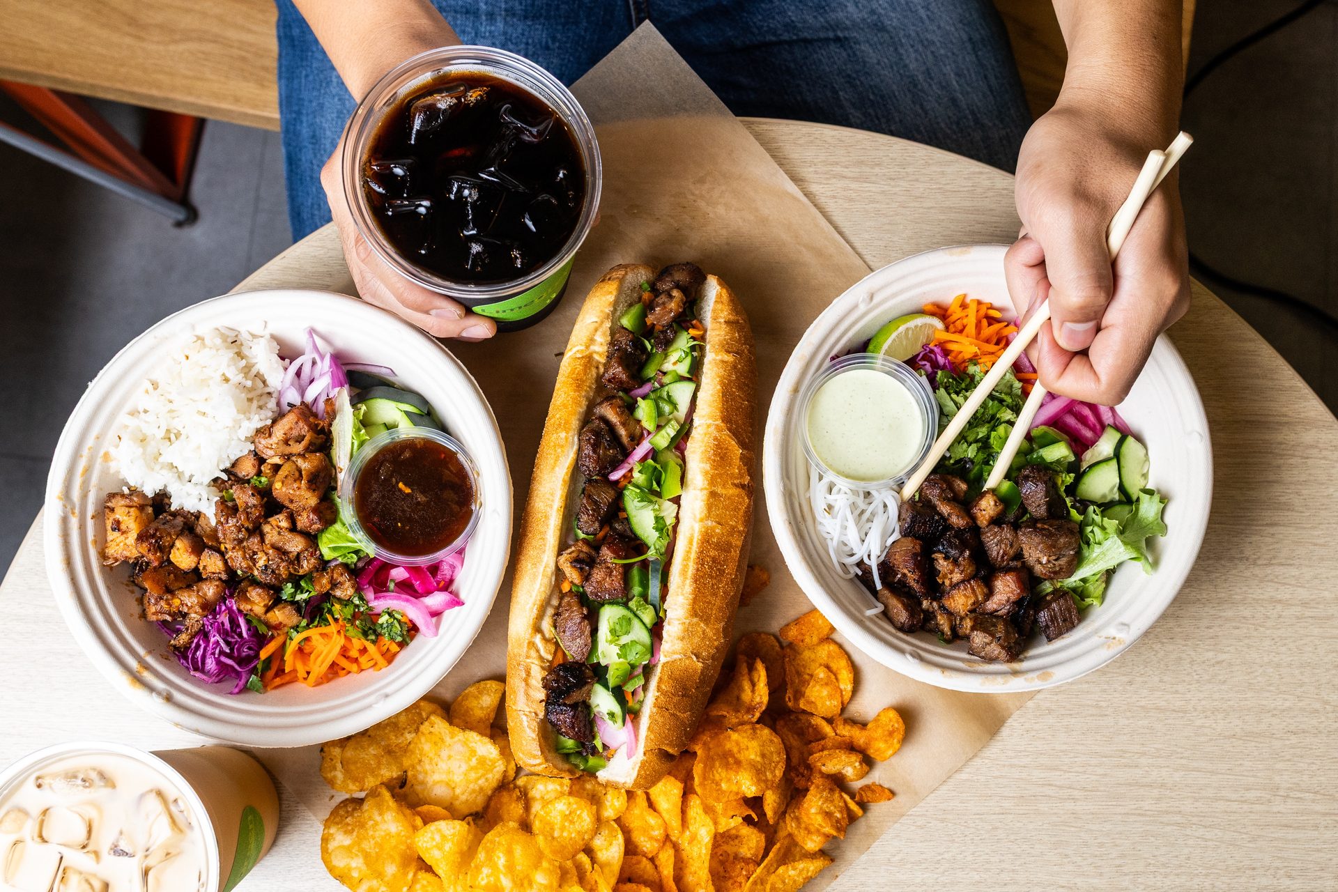 Char-Grilled Meats. Seven Sauces. Your Call.