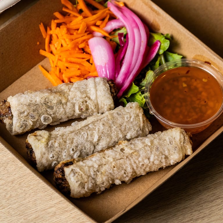Savor Our Fresh Spring Rolls